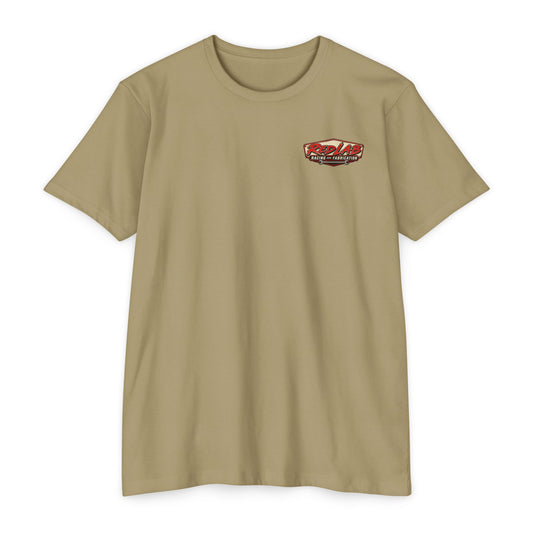 Red Lab Racing & Fabrication Vintage Garage T-Shirt