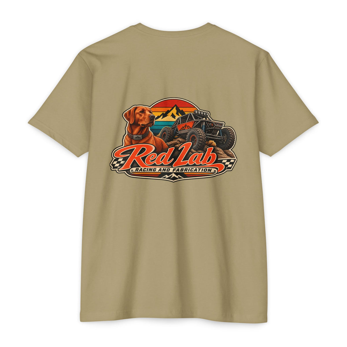 Red Lab Racing & Fabrication 70's Vintage Racing T-Shirt