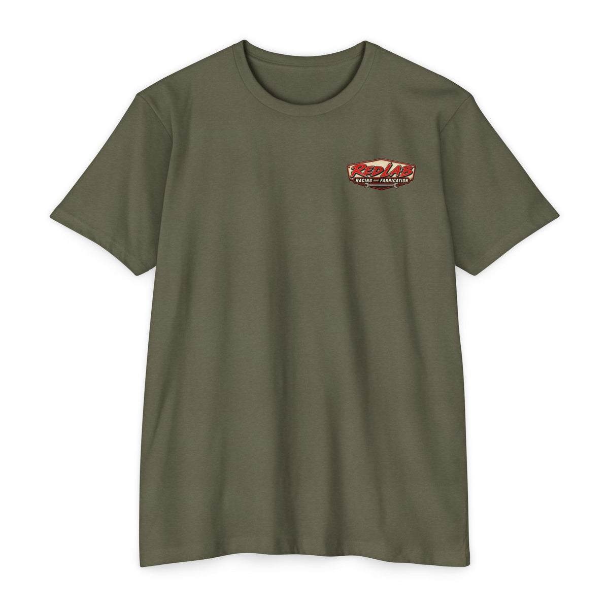 Red Lab Racing & Fabrication Vintage Garage T-Shirt