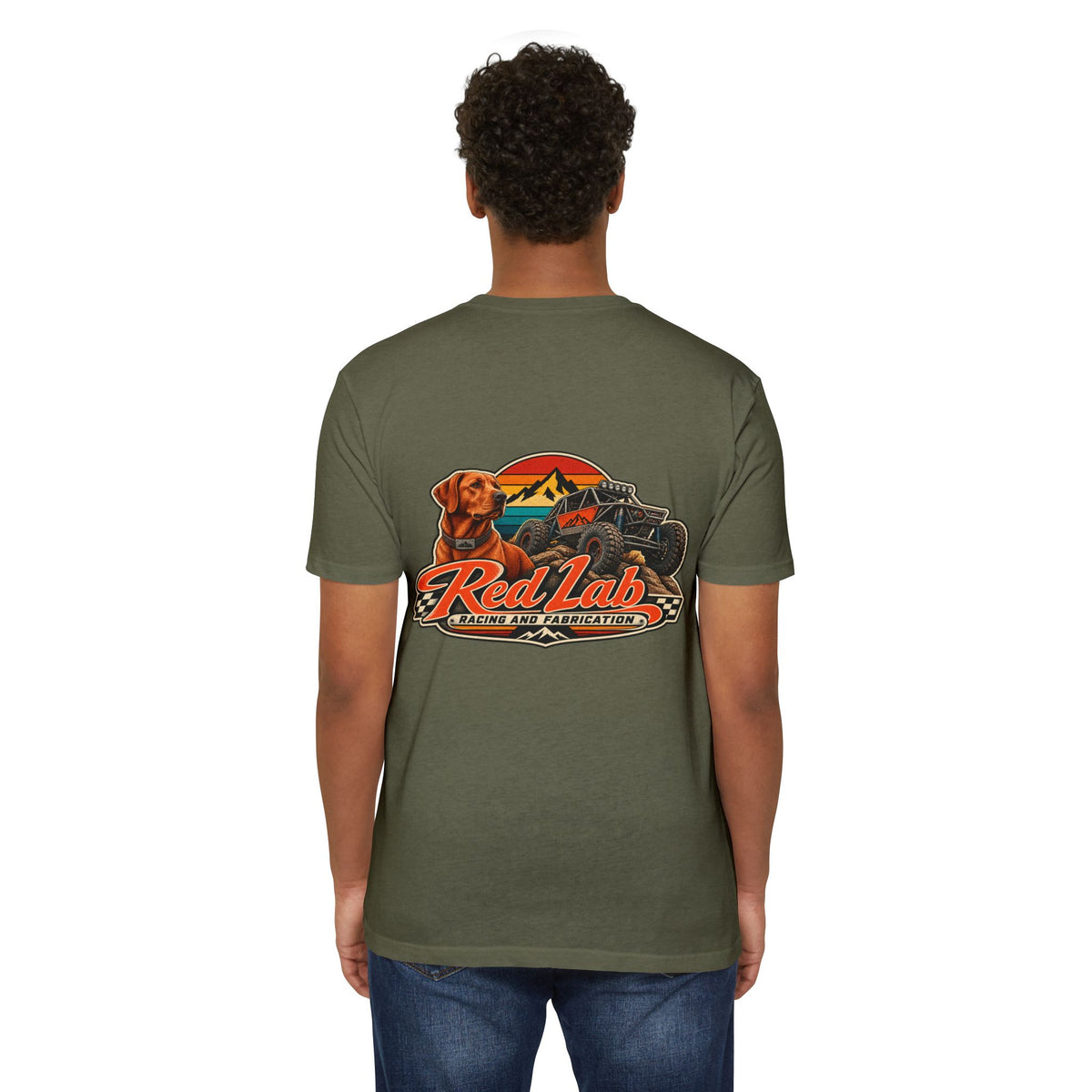 Red Lab Racing & Fabrication 70's Vintage Racing T-Shirt