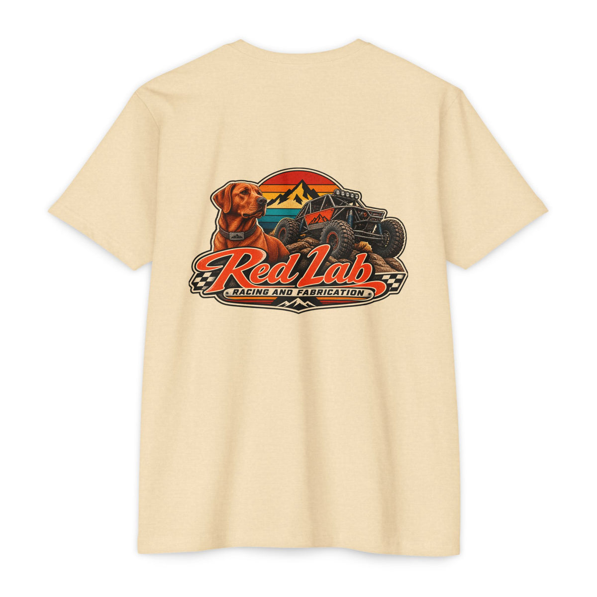 Red Lab Racing & Fabrication 70's Vintage Racing T-Shirt