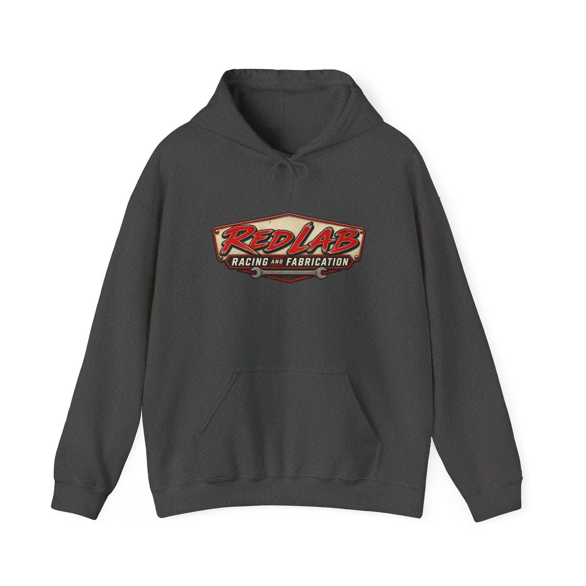 Red Lab Racing & Fabrication Vintage Garage Hoodie