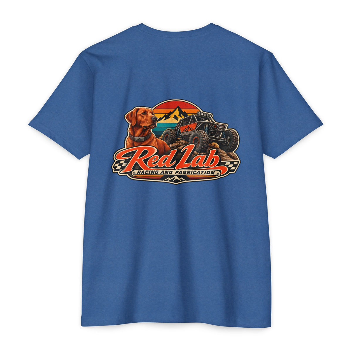 Red Lab Racing & Fabrication 70's Vintage Racing T-Shirt
