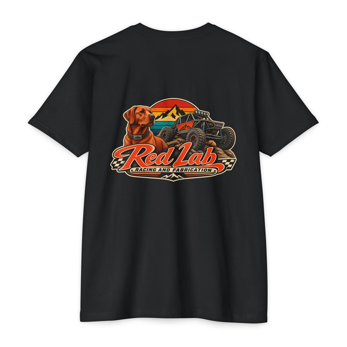 Red Lab Racing & Fabrication 70's Vintage Racing T-Shirt