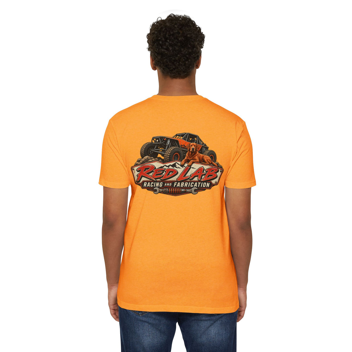 Red Lab Racing & Fabrication Vintage Garage T-Shirt