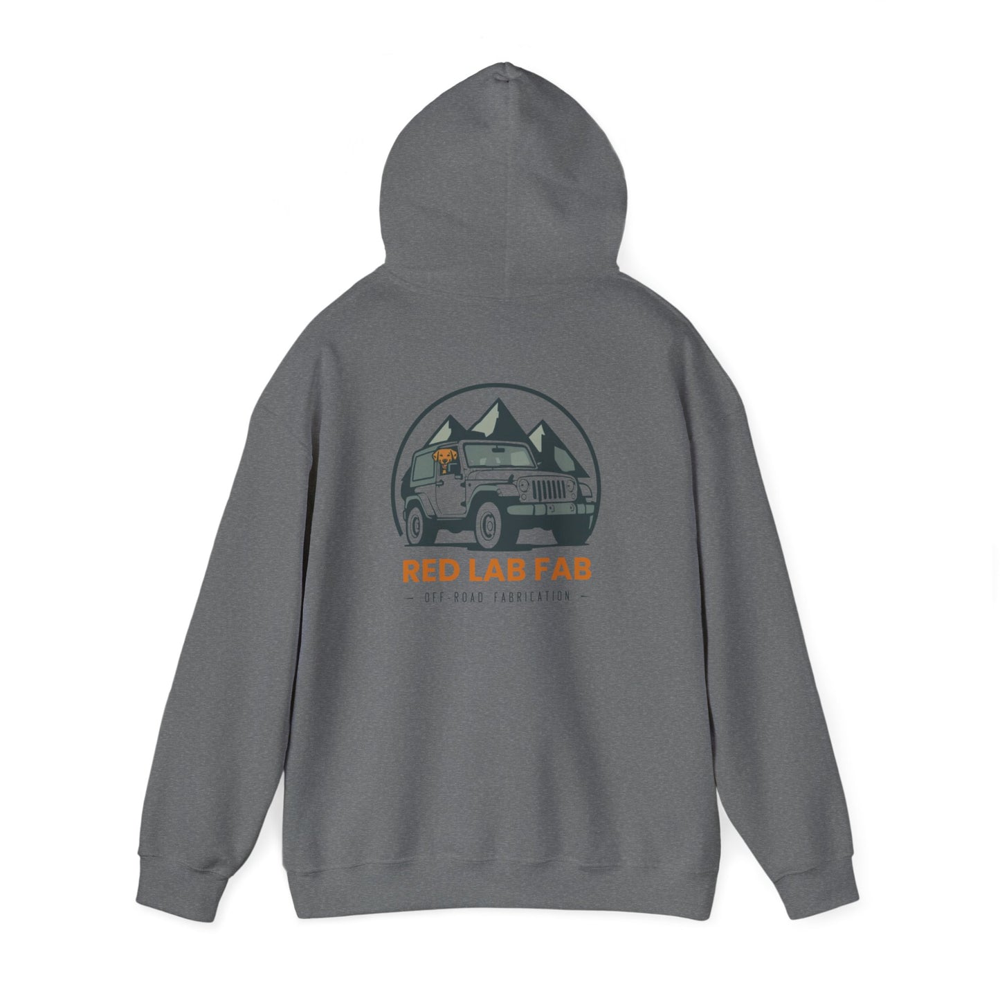 Red Lab Fab Off-Road Hoodie