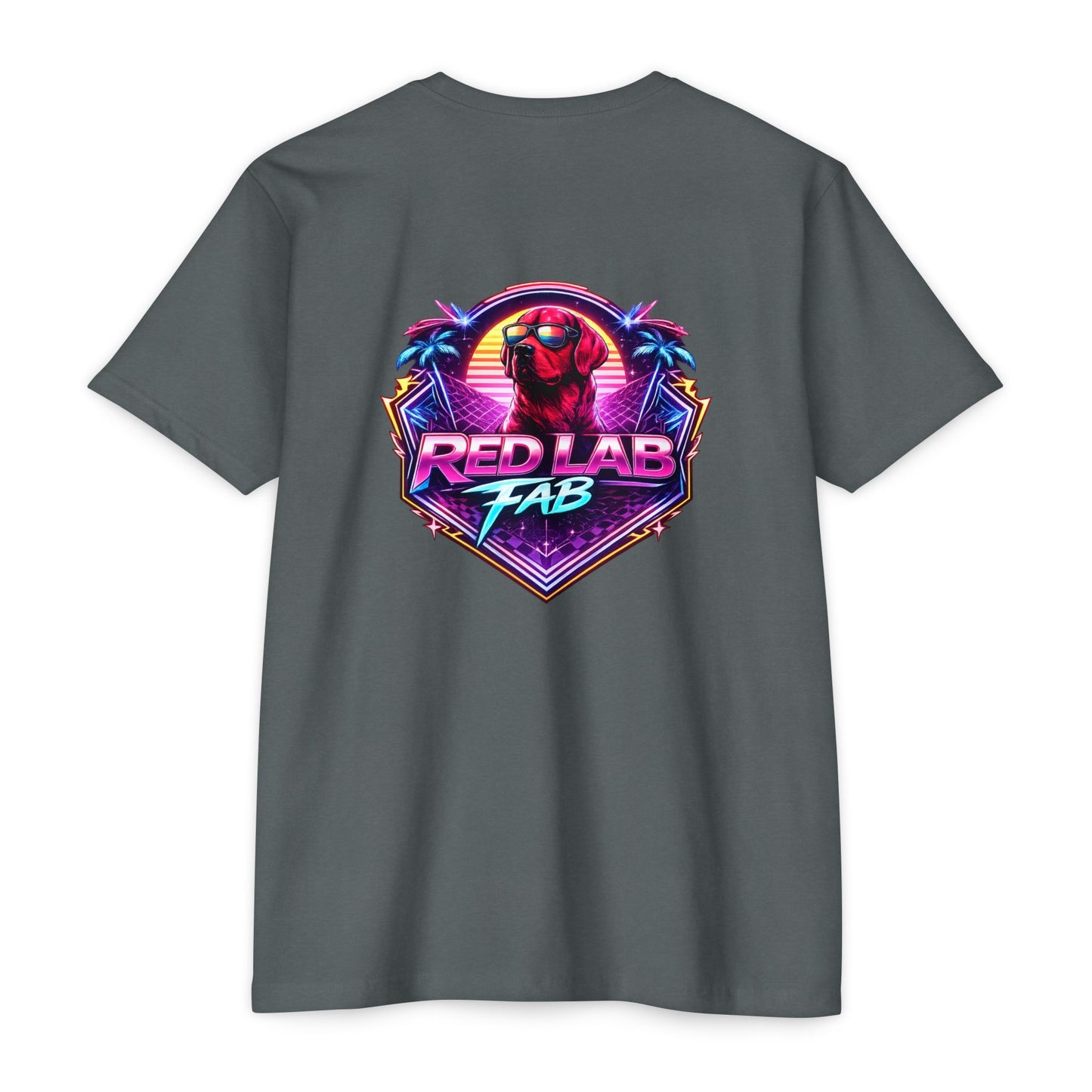 Retro Red Lab Fab T-Shirt