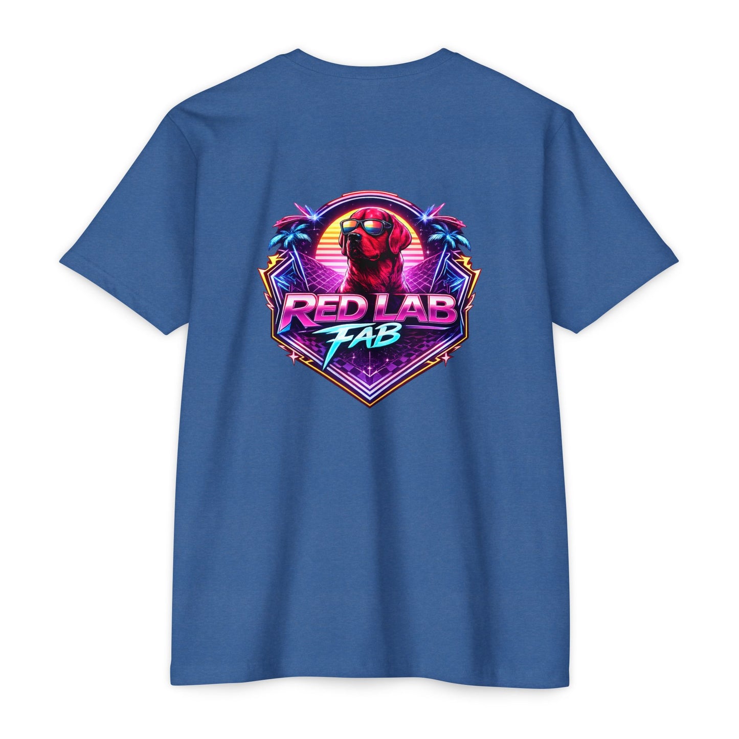Retro Red Lab Fab T-Shirt