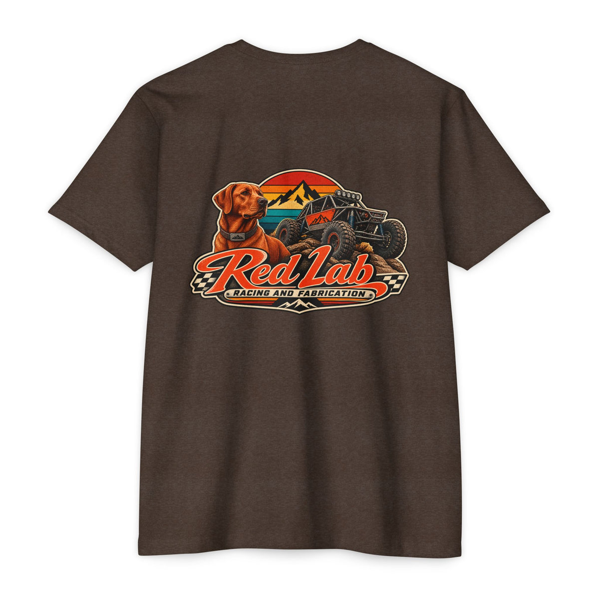 Red Lab Racing & Fabrication 70's Vintage Racing T-Shirt