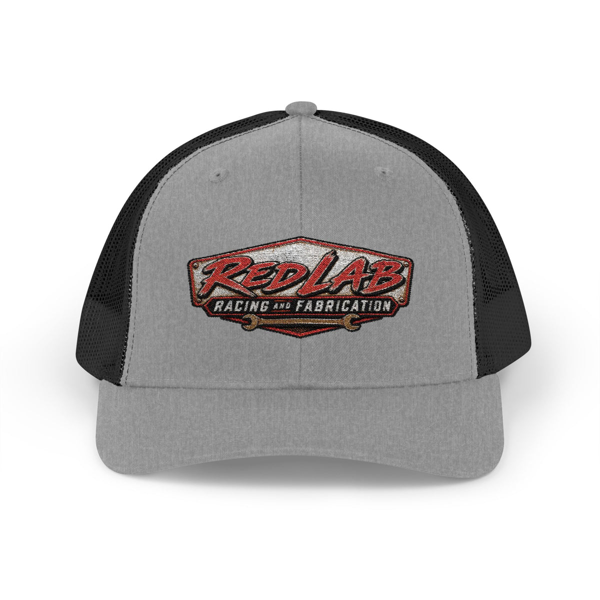 Red Lab Racing & Fabrication Vintage Garage Trucker Hat