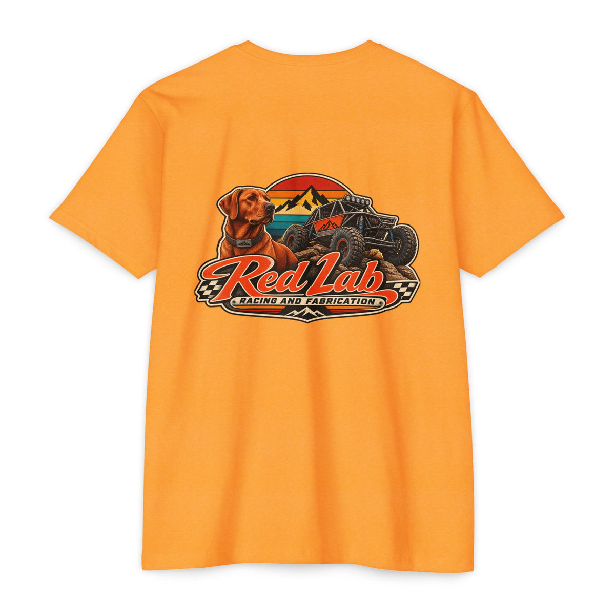 Red Lab Racing & Fabrication 70's Vintage Racing T-Shirt