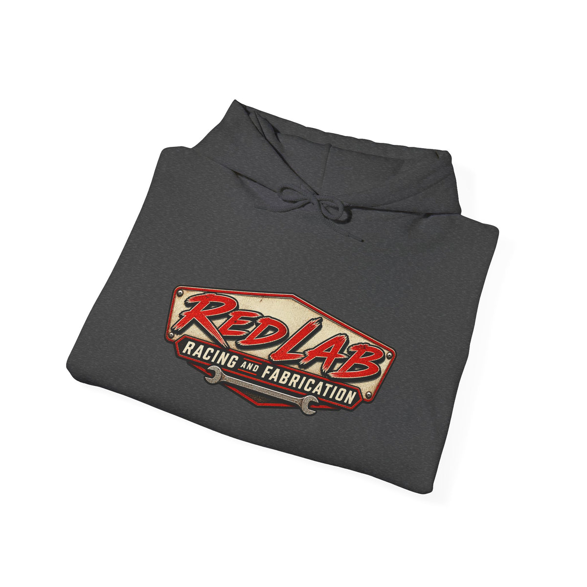 Red Lab Racing & Fabrication Vintage Garage Hoodie