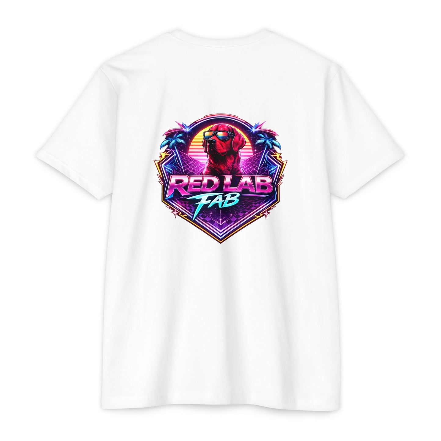 Retro Red Lab Fab T-Shirt