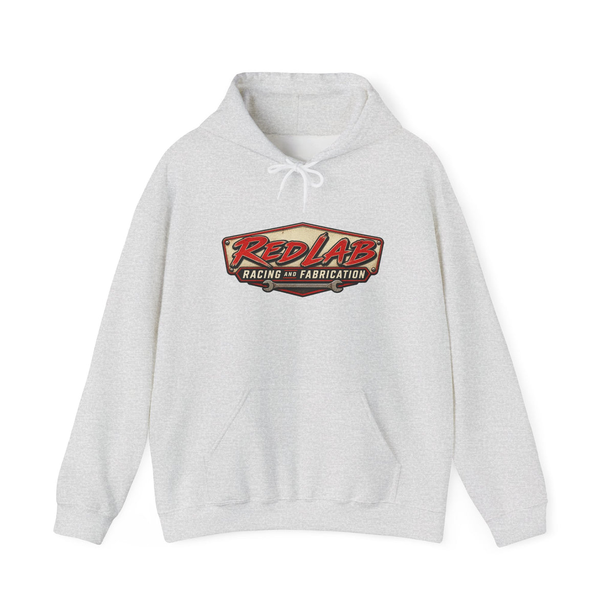 Red Lab Racing & Fabrication Vintage Garage Hoodie