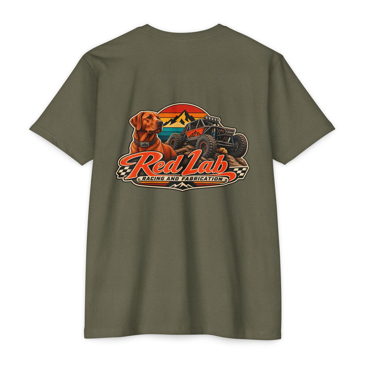 Red Lab Racing & Fabrication 70's Vintage Racing T-Shirt