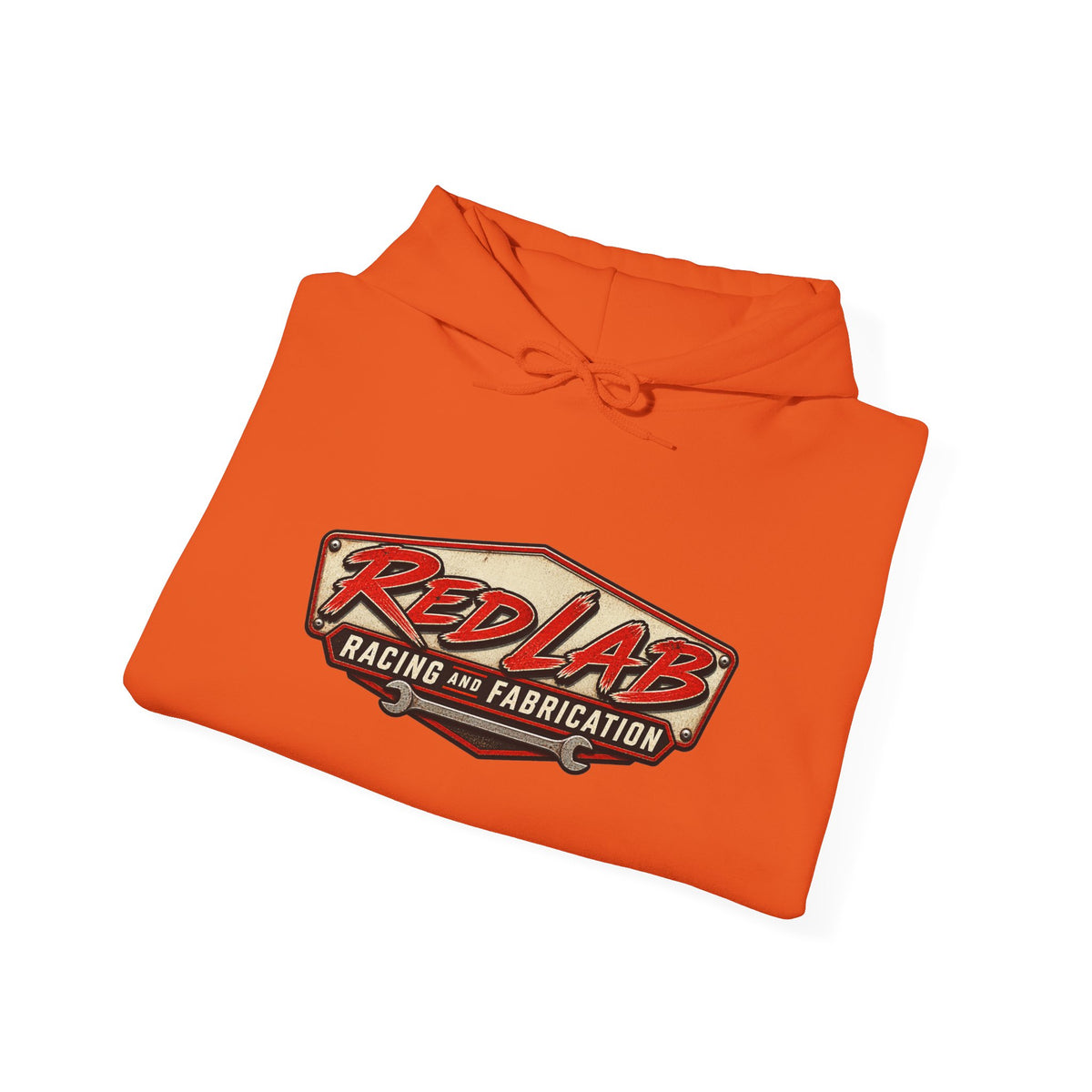 Red Lab Racing & Fabrication Vintage Garage Hoodie
