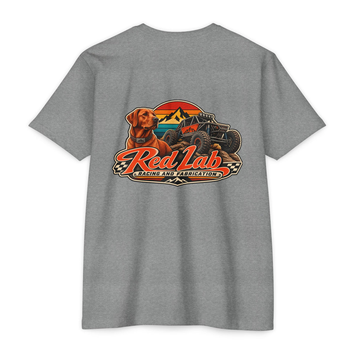 Red Lab Racing & Fabrication 70's Vintage Racing T-Shirt